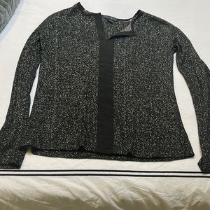 Sanctuary, XS, long sleeve, sparkly black sweater